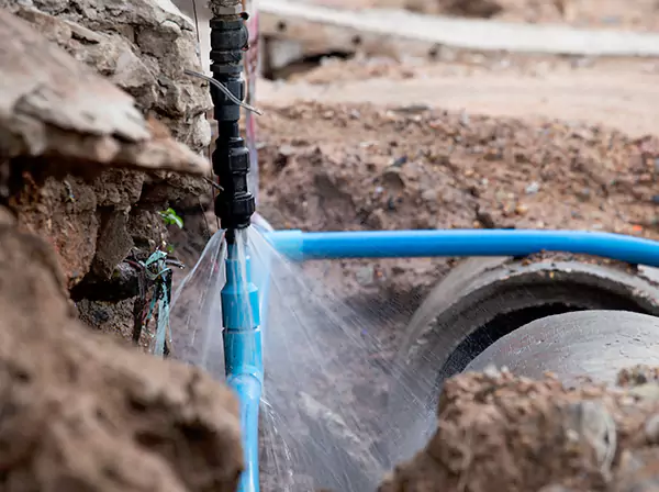Burst Pipe Cleanup in Lenexa
