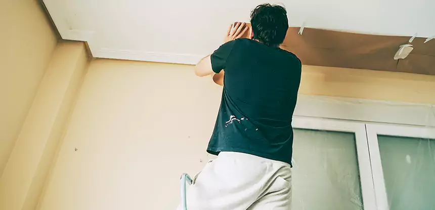 Ceiling Water Damage Repair in Lenexa