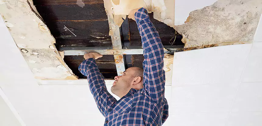 Attic Wood Rot Repair in Lenexa