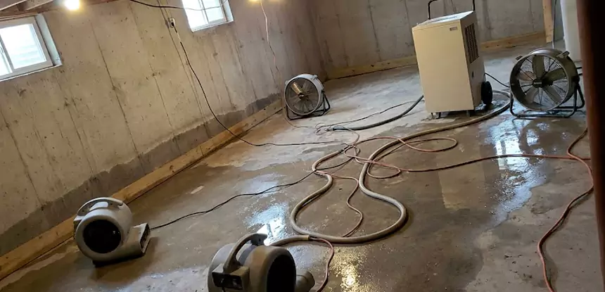 Large-Scale Water Damage Cleanup in Lenexa