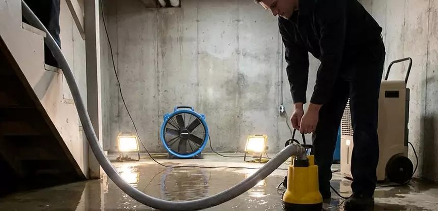 Commercial Water Damage Repair in Lenexa