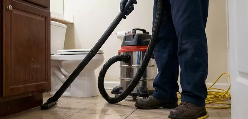 Fix Bathroom Floor Water Damage Lenexa