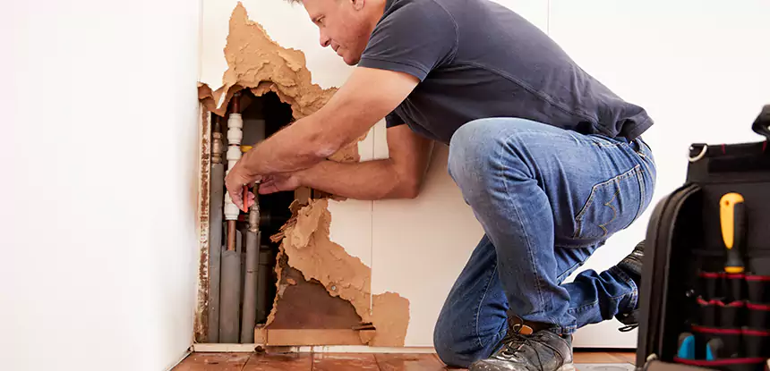 Broken Pipe Water Damage Repair in Lenexa