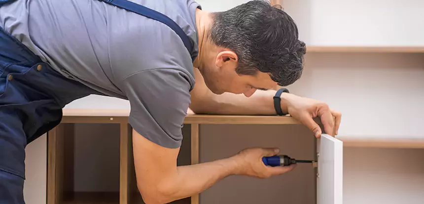 Water Damaged Cabinet Repair in Lenexa
