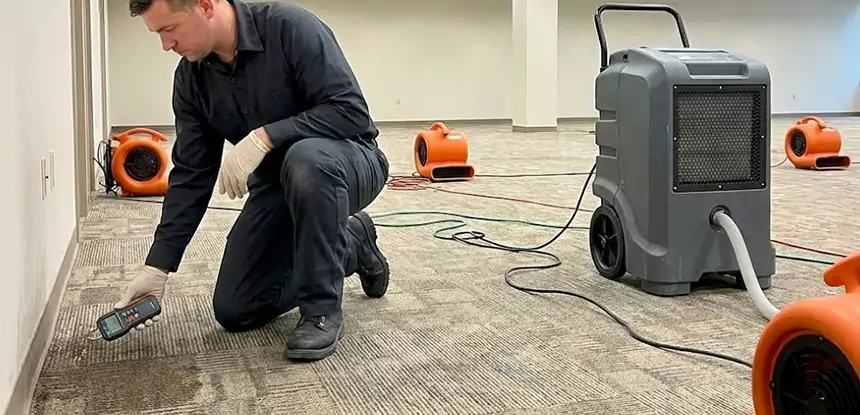 Drying Carpet Padding After Flood in Lenexa