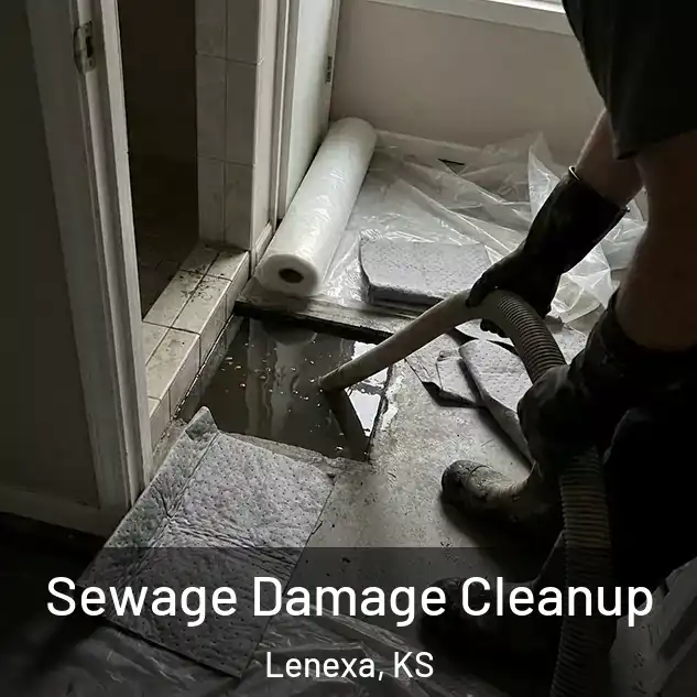  Sewage Damage Cleanup Lenexa, KS